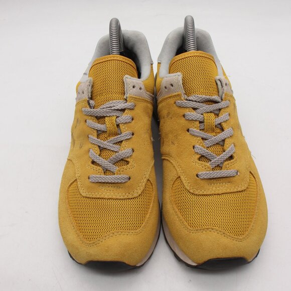 New Balance Men's Size 6.5 2E Casual Sneakers Yellow Suede ML574EYW - Picture 2 of 10